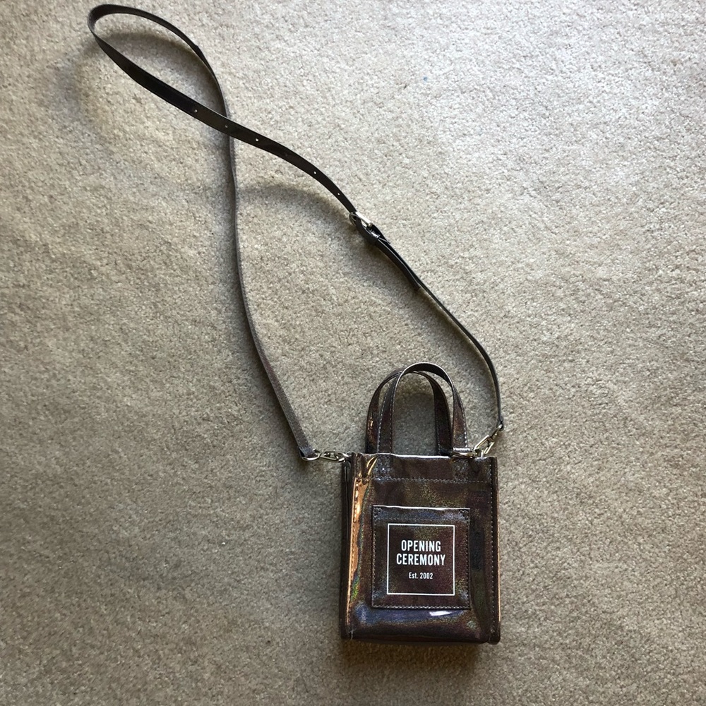 RARE Perfect Condition Opening Ceremony Glitter Bag